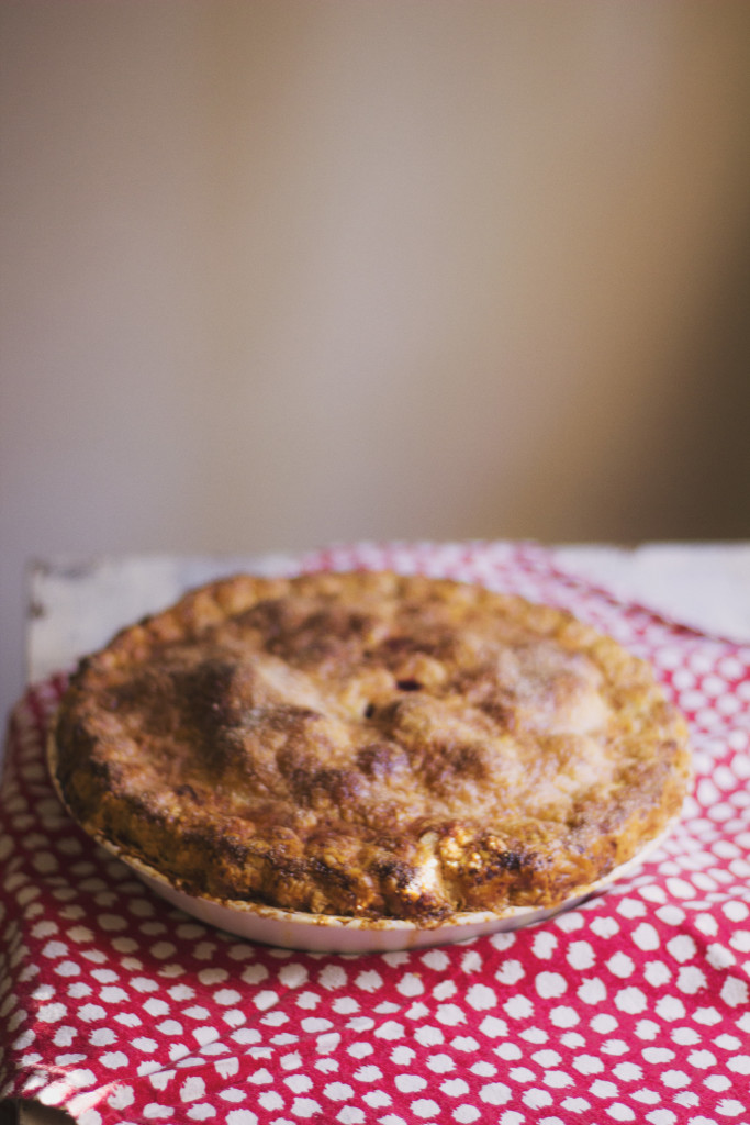 Double crust fruit pie Forrager