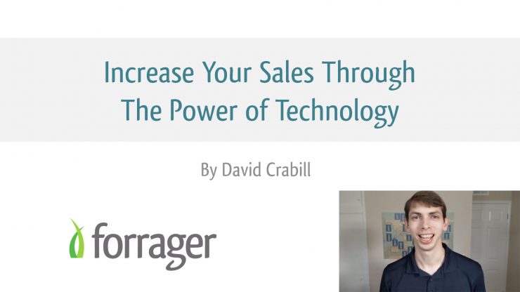 Increase Your Sales Through The Power Of Technology Slide Cover
