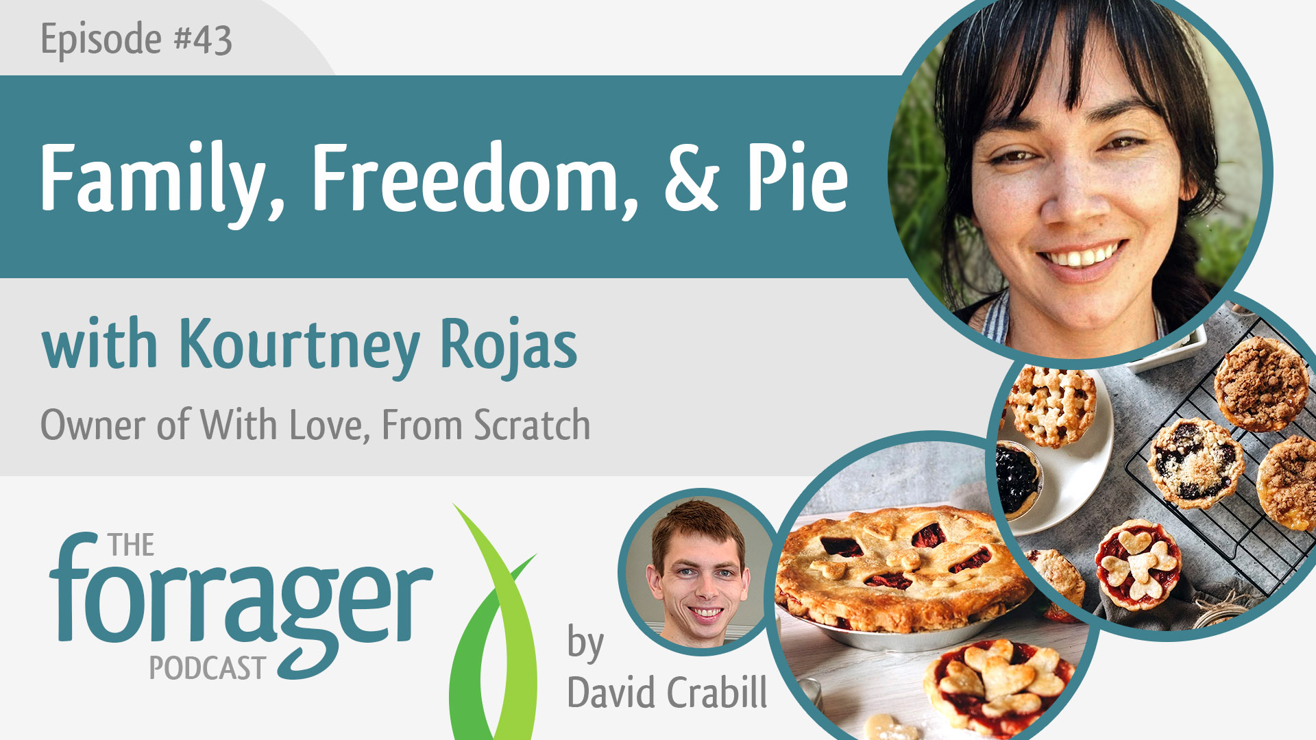 Family, Freedom, & Pie with Kourtney Rojas - The Forrager Podcast for  Cottage Food Businesses