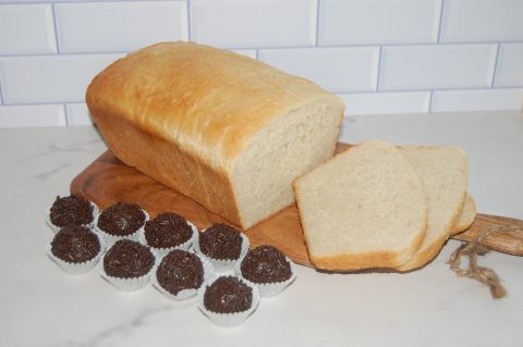 Humble Hearth White Bread and Brazilian Chocolate Truffles (Brigadeiros)