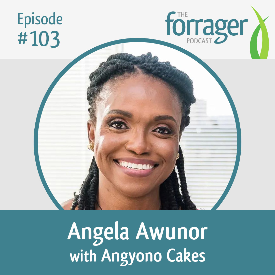 Angela Awunor with Angyono Cakes