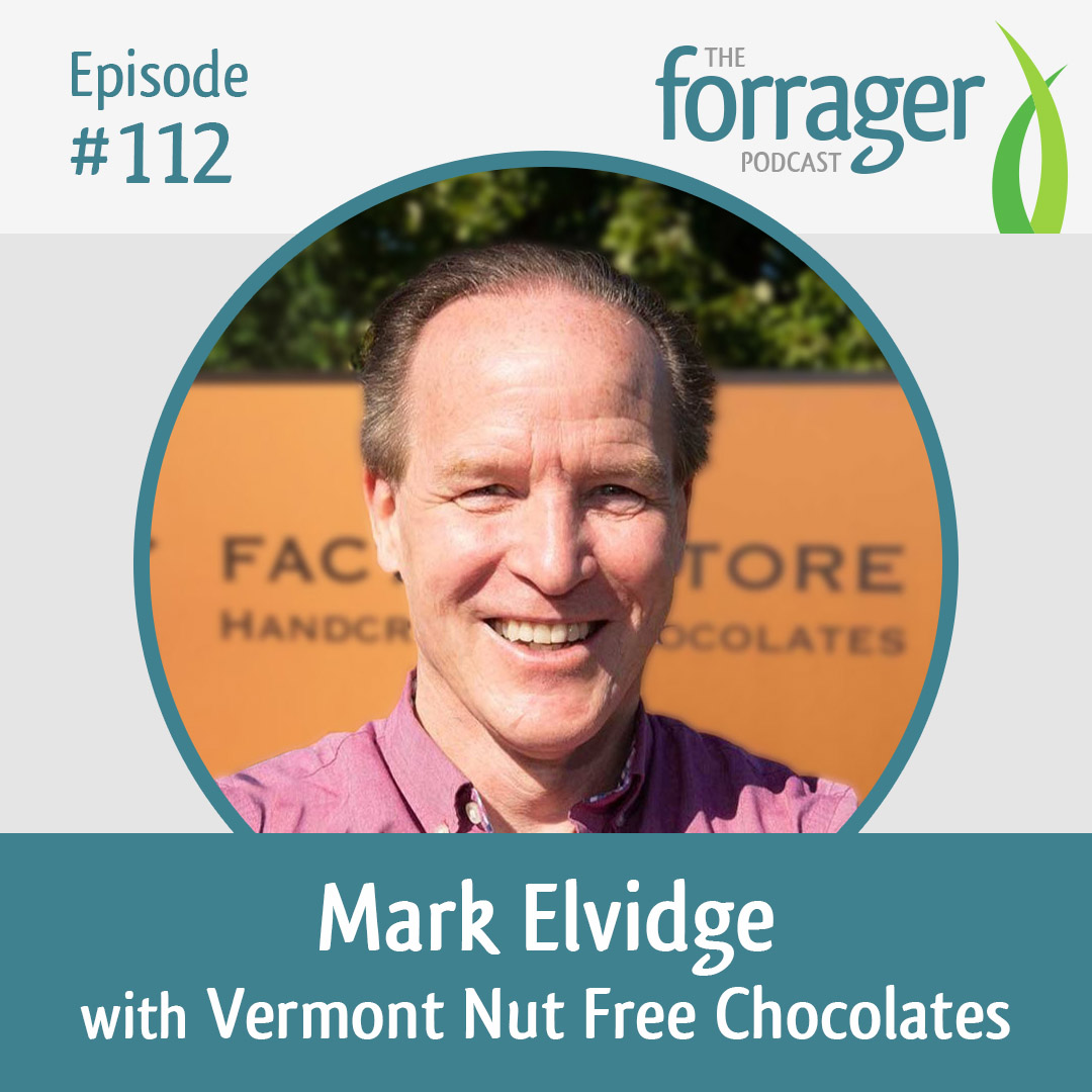 Mark Elvidge with Vermont Nut Free Chocolates